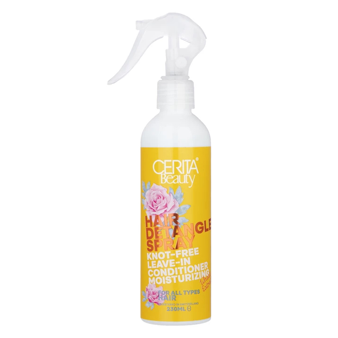 اسپری نرم کننده و باز کننده گره مو 230میل Cerita Beauty Hair Detangler Serum 230ml