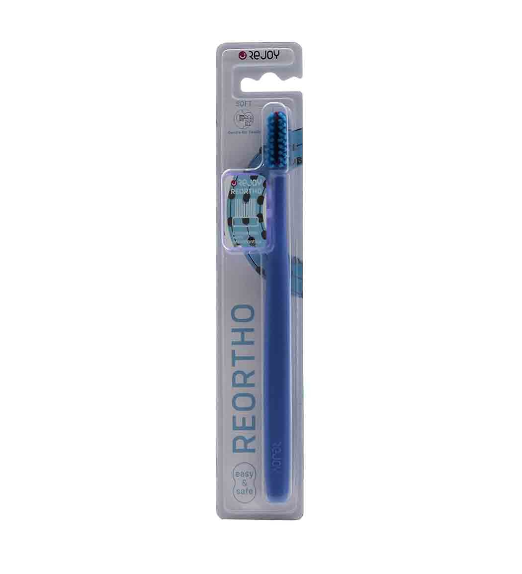 مسواک ری اورتو مخصوص دندان های اورتودنسی با برس نرم Rejoy Reortho Toothbrush Soft
