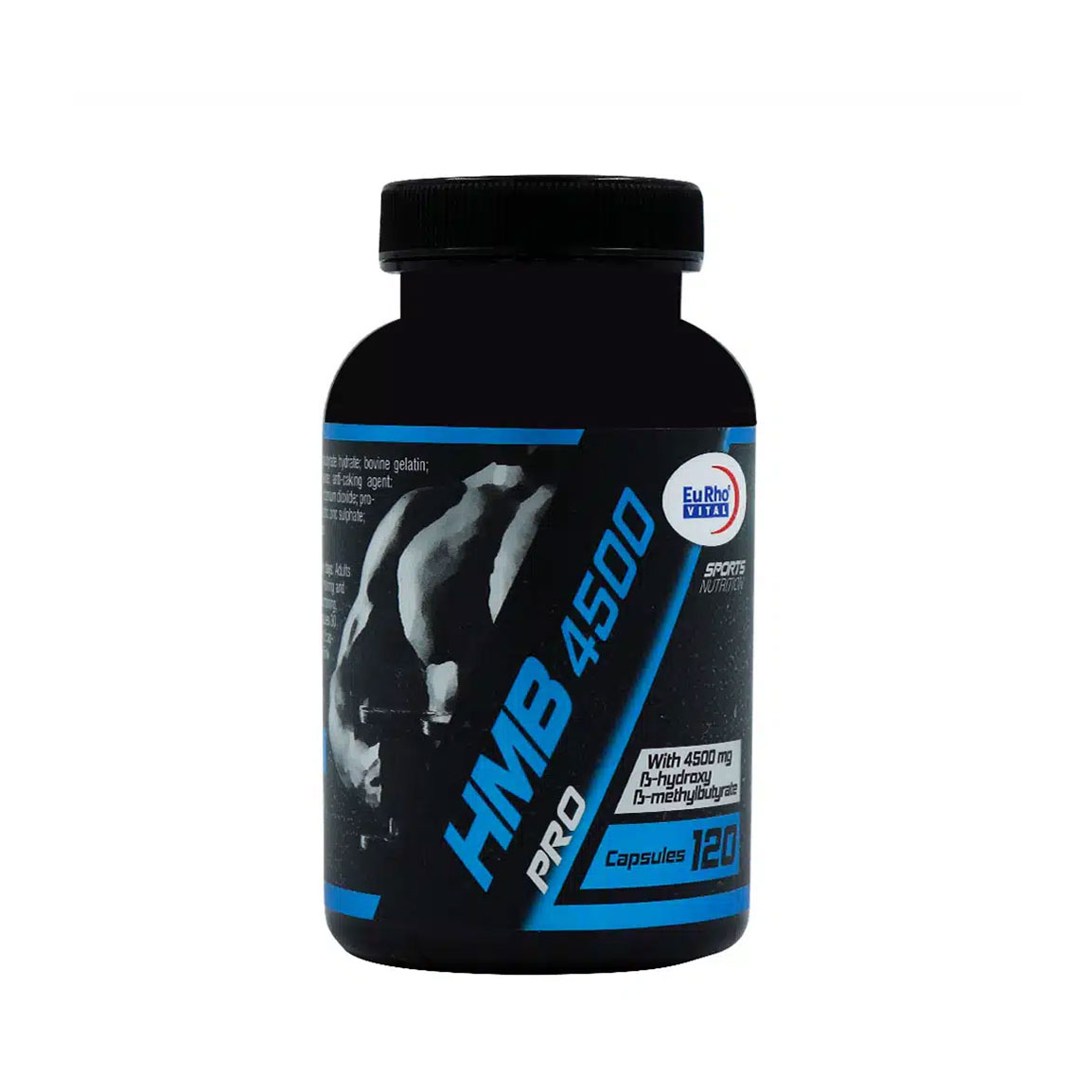 کپسول اچ ام بی 4500 میلی گرم بسته 120 عددی Eurhovital HMB 4500 Mg 120 Caps