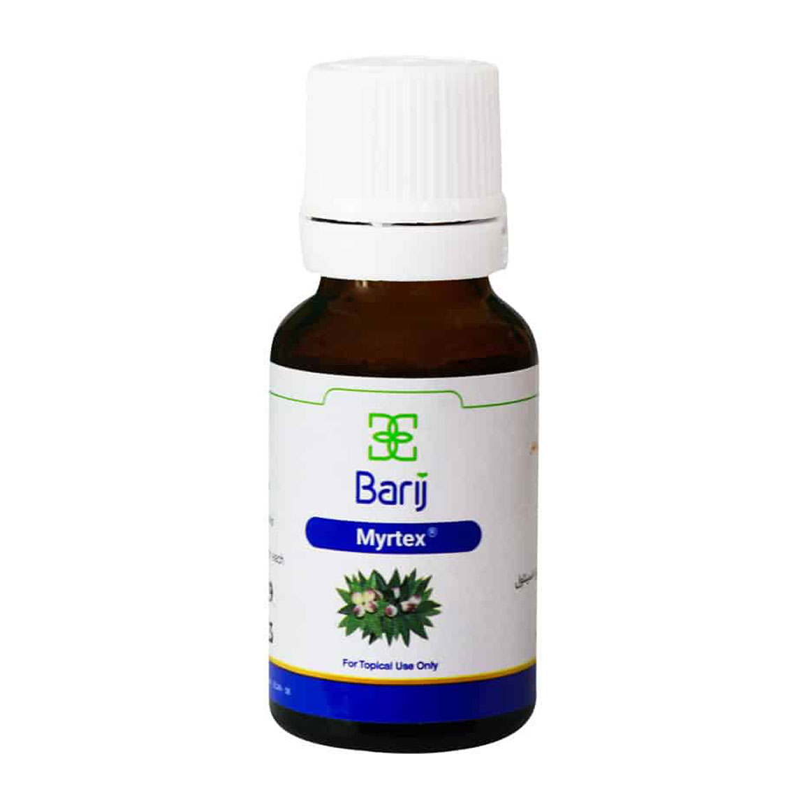 محلول موضعی میرتکس حجم 15 میلی ‎لیتر Barij Essence Myrtex Topical Solution 15 ml