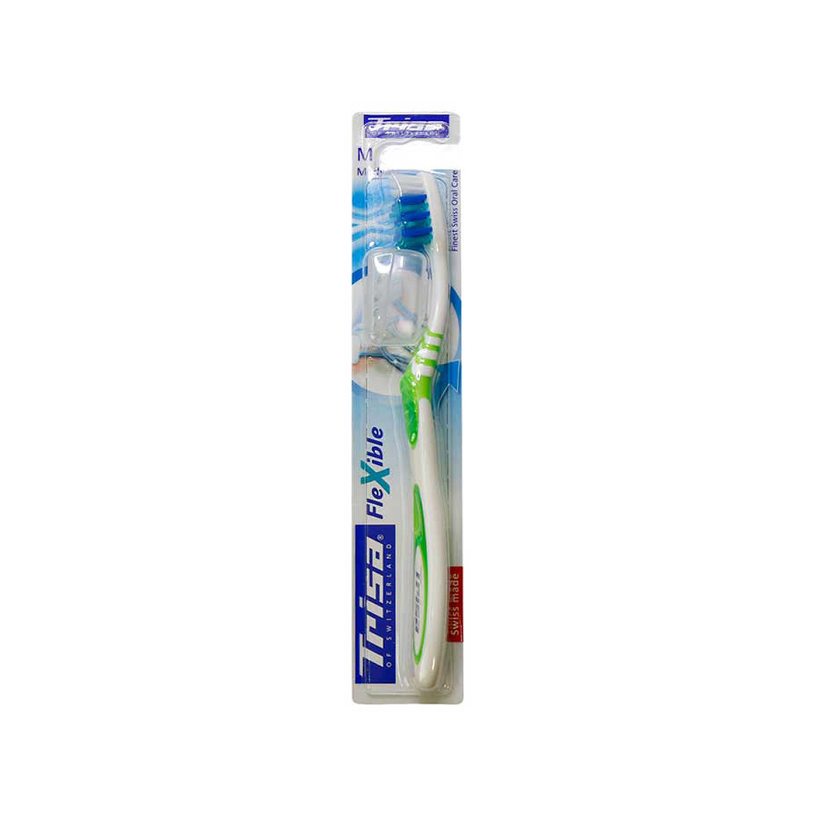 مسواک مدل Flexible با برس متوسط Trisa Flexible Toothbrush Medium