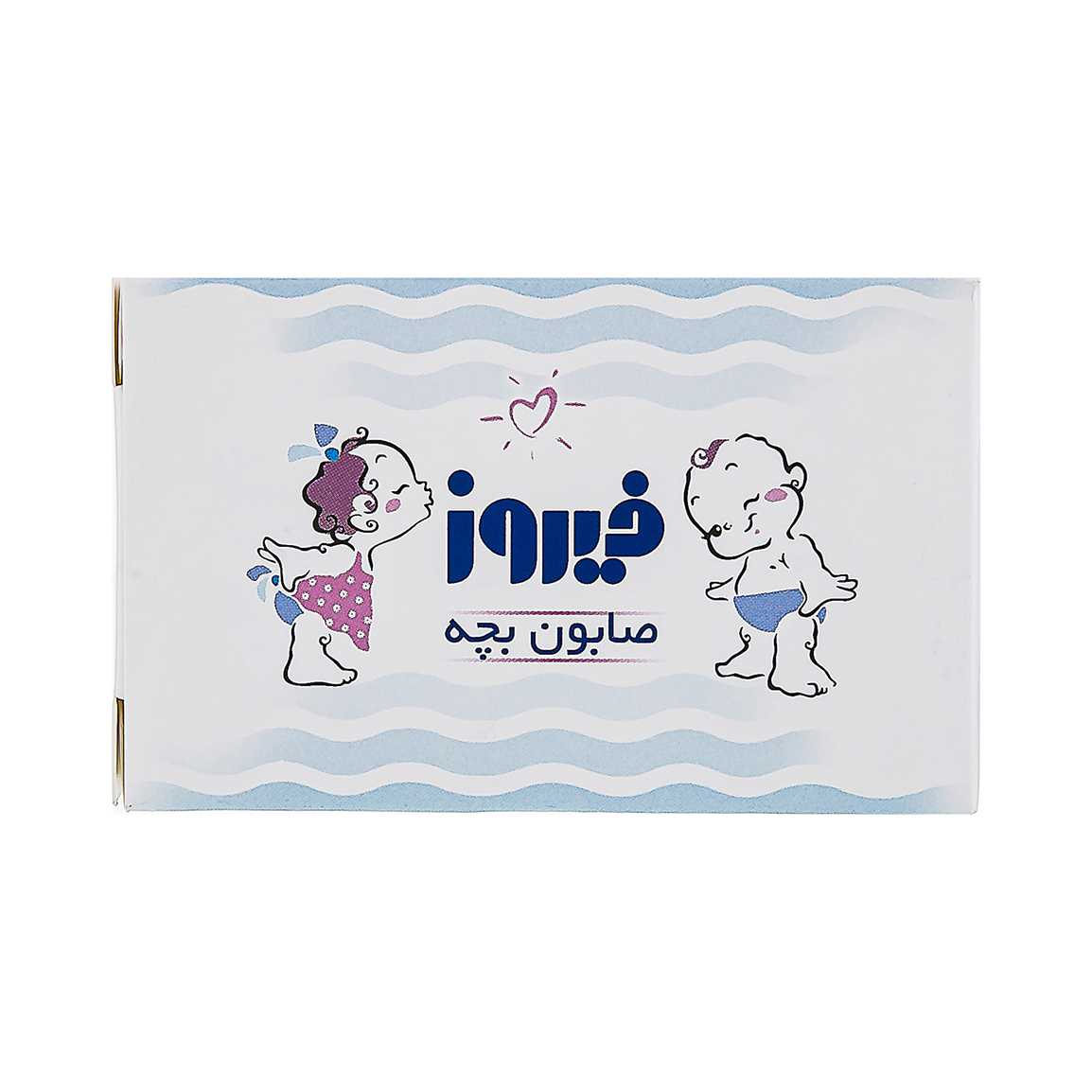 صابون بچه نارگیل 75 گرمی ارسال با رنگ رندوم Firooz Coconut Baby Soap