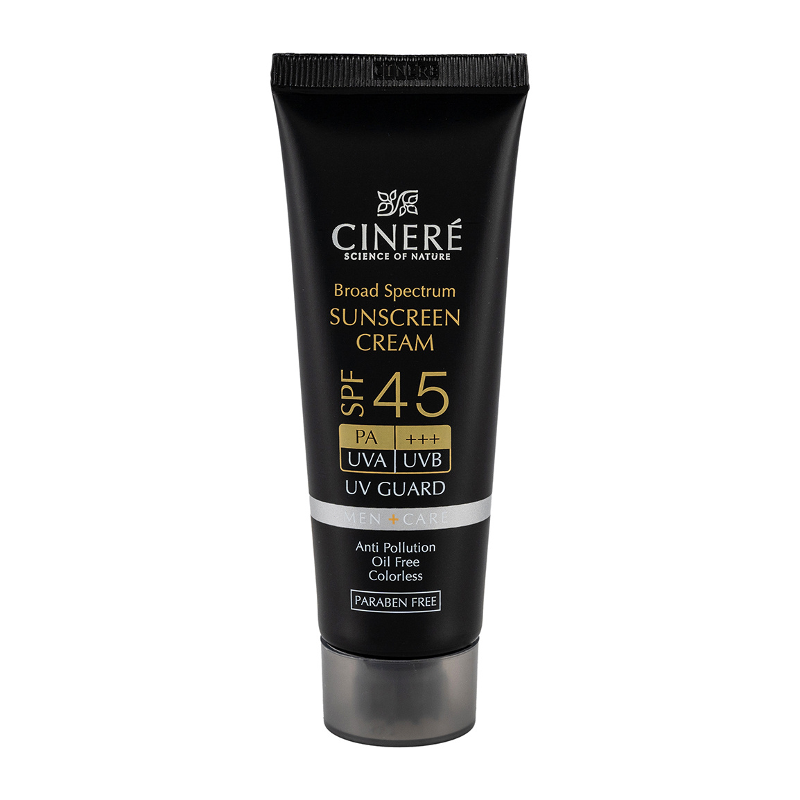 کرم ضد آفتاب مخصوص آقایان SPF45+ cinere sunscreen cream