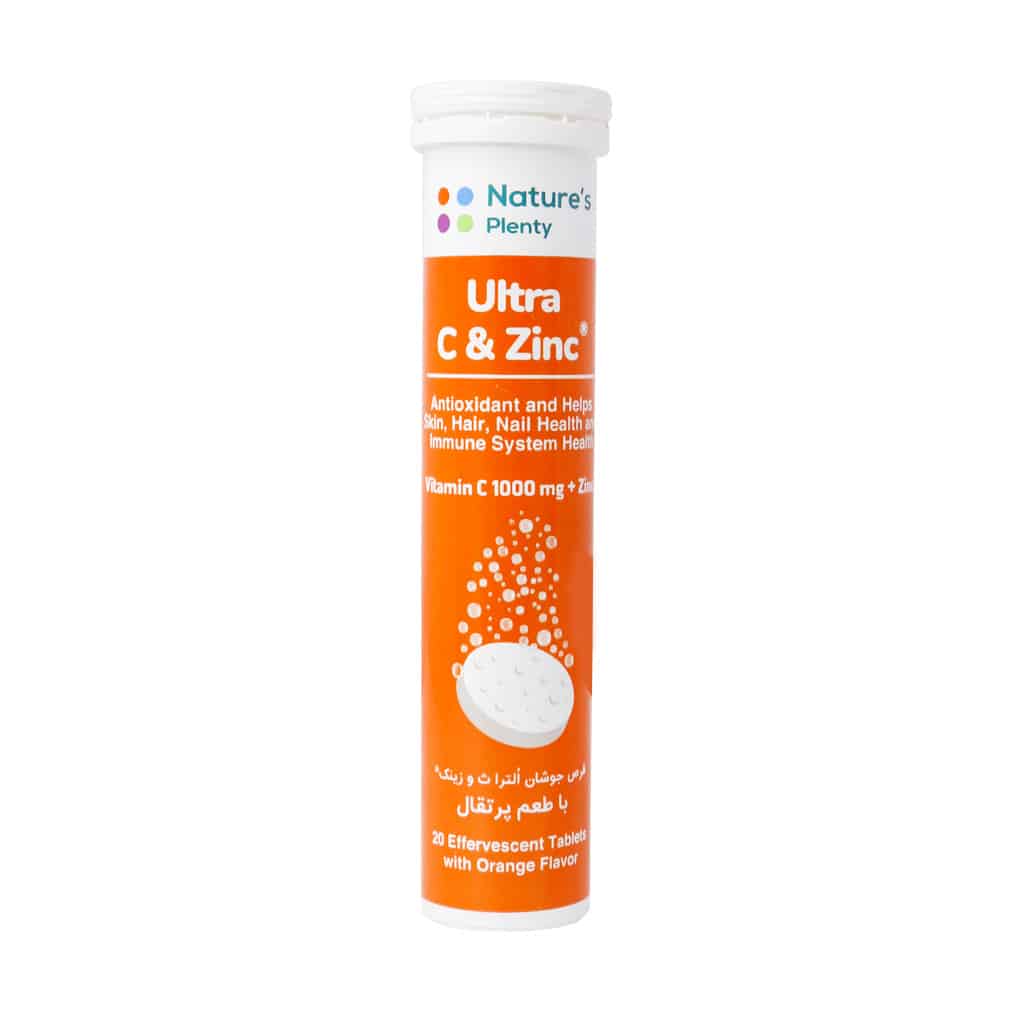 قرص جوشان الترا ویتامین سی و زینک effervescent-tablet-ultra-vitamin-c-and-zinc-effervescent-25178