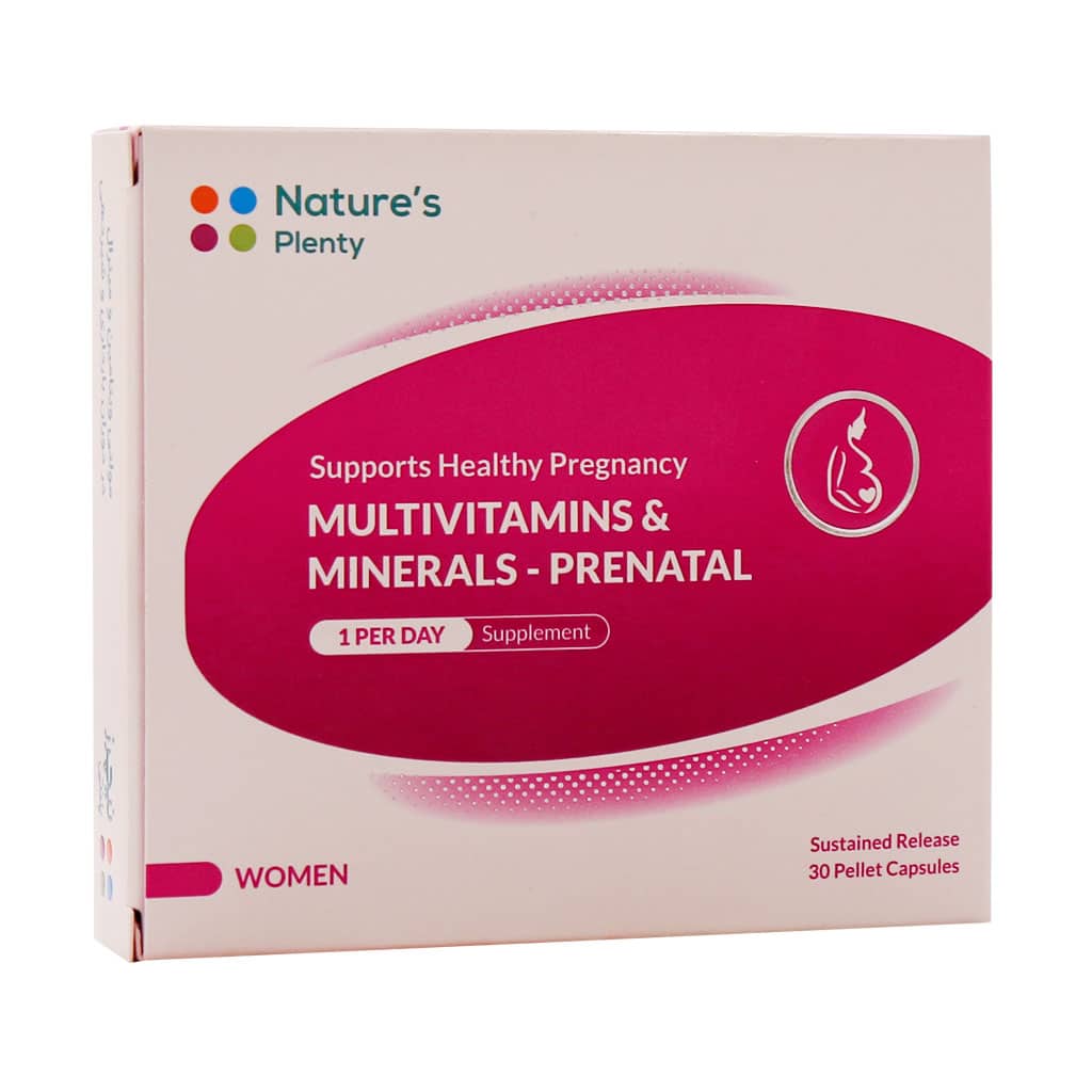مولتی ویتامین و مینرال بارداری و شیردهی 30عددی slow-release-capsule-multivitamin-and-mineral-for-prenatal-30080