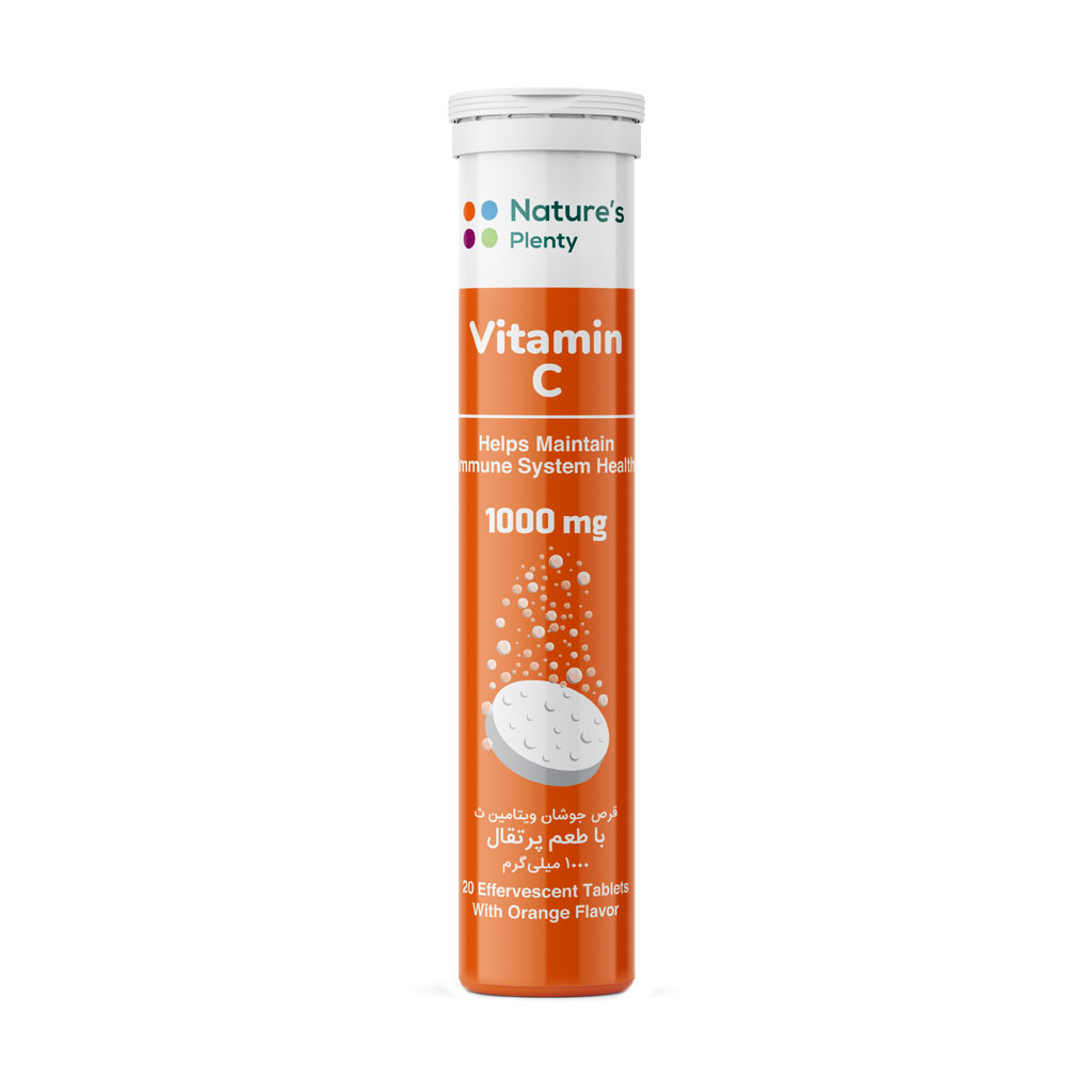 ویتامین سی نیچرز پلنتی 1000 میلی گرمی effervescent-tablet-natures-plenty-vitamin-c-1000-mg-22232