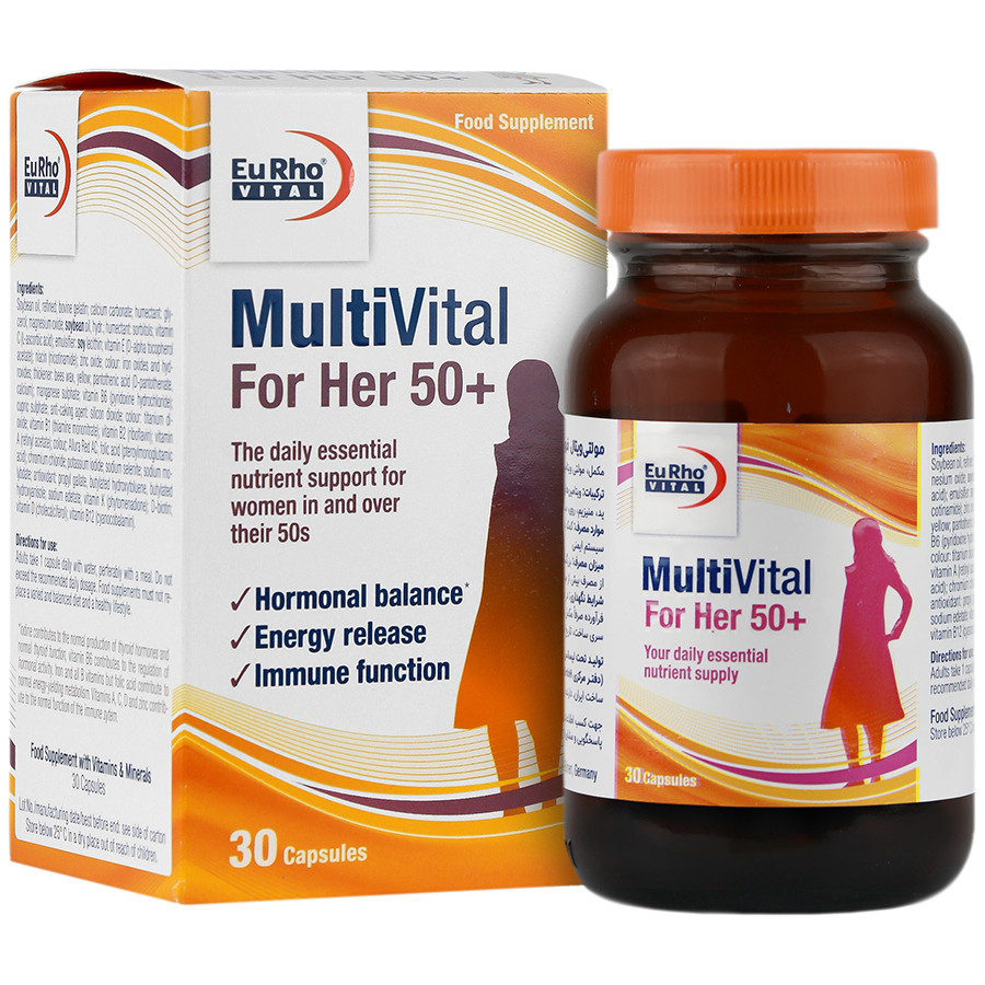 مولتی ویتال فور +50 multivital  for her +50