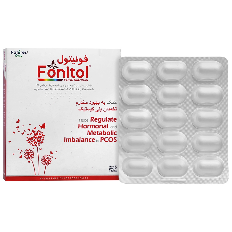 قرص فونیتول نیچرز اونلی 30 عدد Natures Only Fonitol 30 Tablets