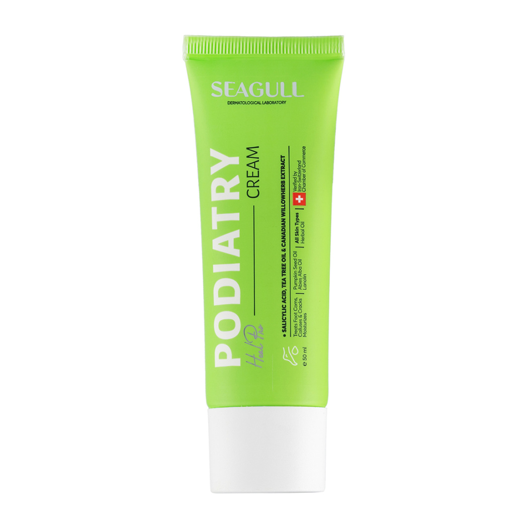 کرم ترک پا با خاصیت لایه برداری seagull heal pro podiatry cream
