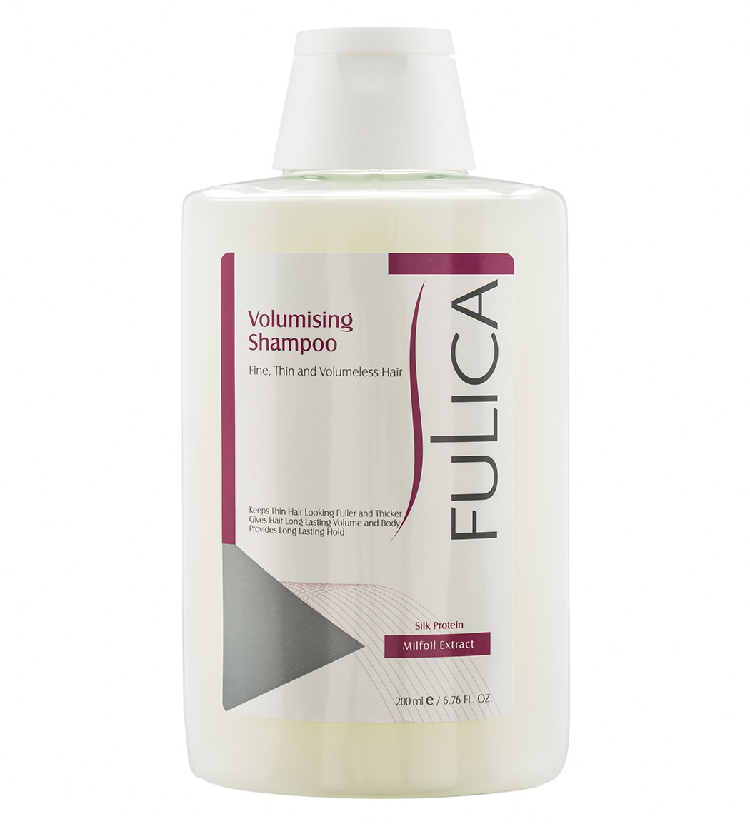 شامپو حجم دهنده مو مناسب موهای نازک و کم حجم 200میل fulica volumizing shampoo