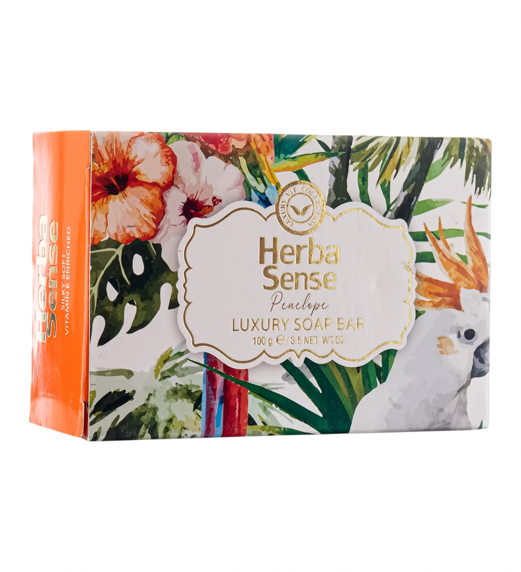 صابون نارنجی Penelope با رایحه گریپ فروت هرباسنس Ardene Herba Sense Soap Penelope
