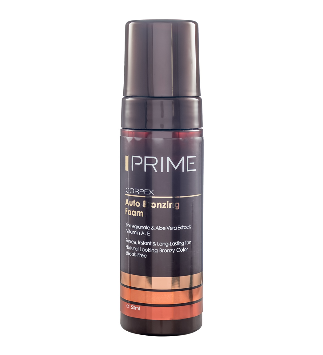 فوم برنزه کننده پوست prime auto bronzing foam