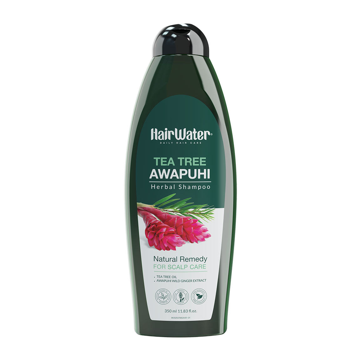 شامپو با عصاره آواپوهی و روغن درخت چای حجم 350 میلی لیتر Comeon Tea Tree Awapuhi Herbal Shampoo For Scalp Care 350 ml