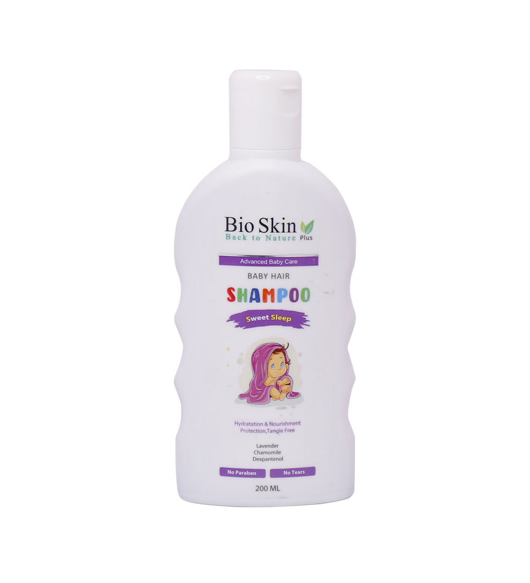 شامپو سر و بدن کودک حجم 200 میل Bio Skin Body And Hair Baby Shampoo 200 ml
