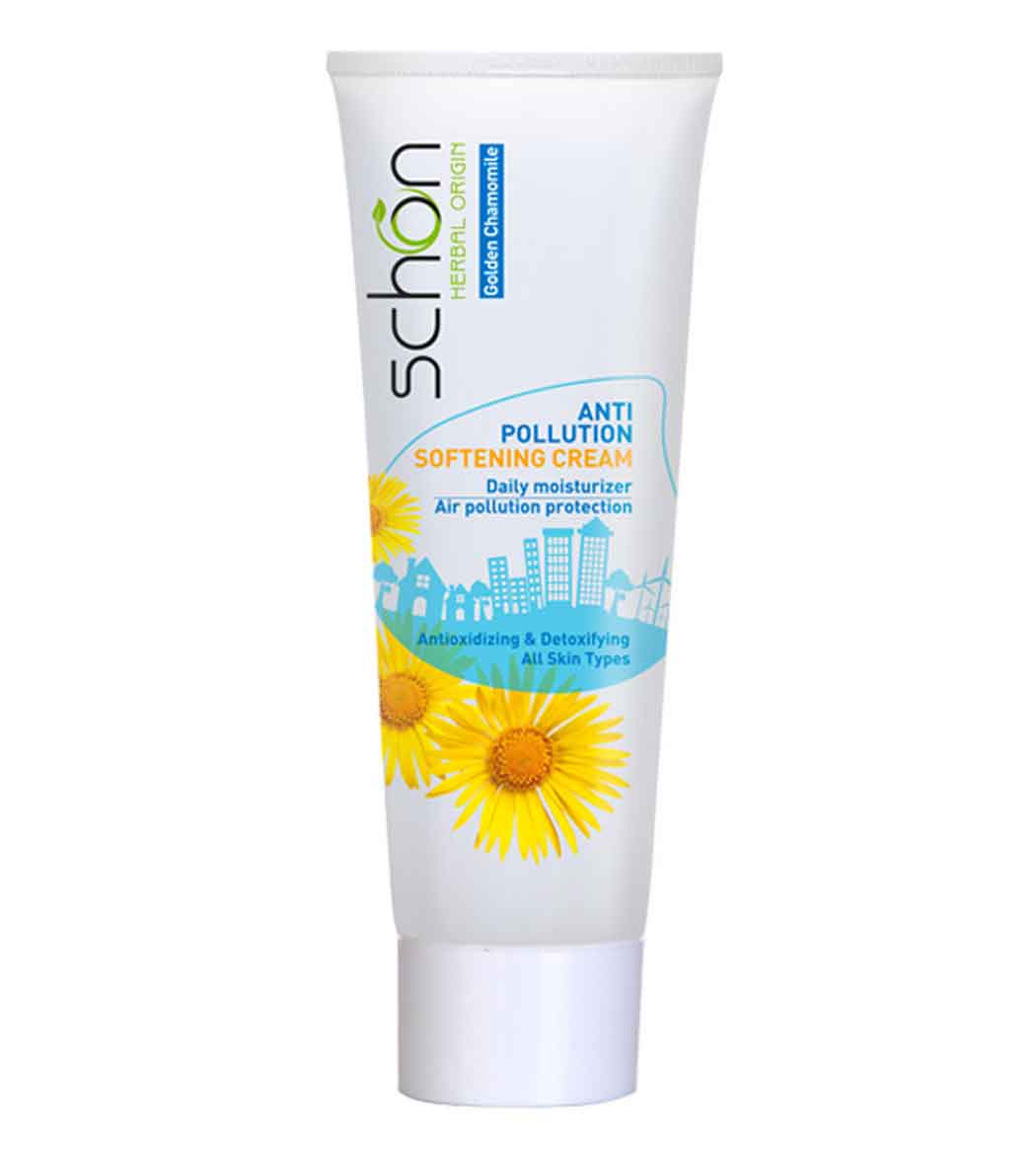 کرم گیاهی ضدآلودگی هوا حجم 75 میلی لیتر schon anti pollution cream