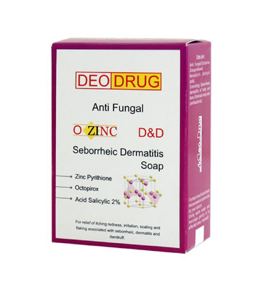 صابون ضد قارچ مدل Octozinc وزن 90گرم Deo Drug Octozinc Soap 90ml