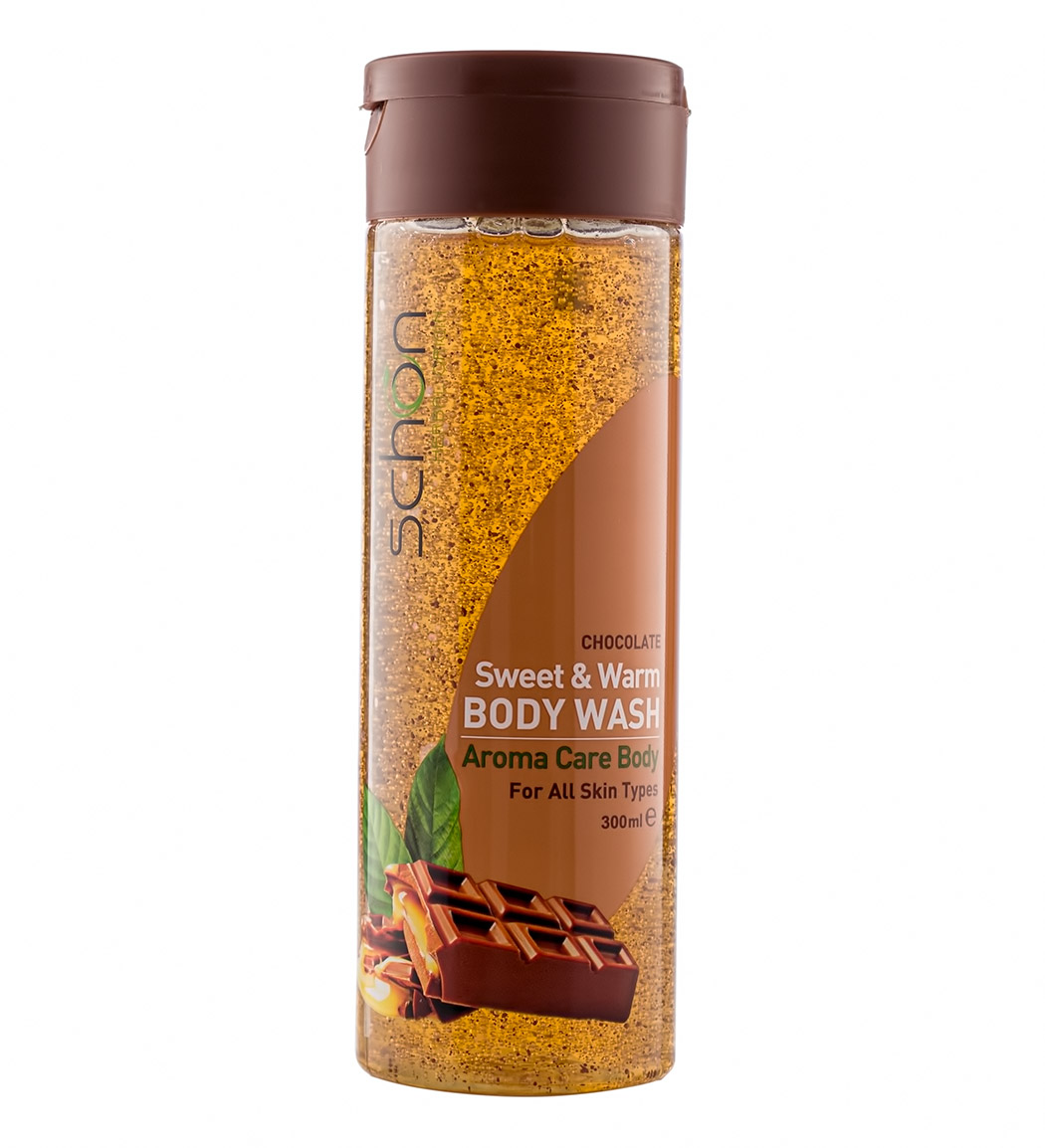 شامپو بدن اسکراب دار با رایحه شکلات Schon Chocolate Body Wash