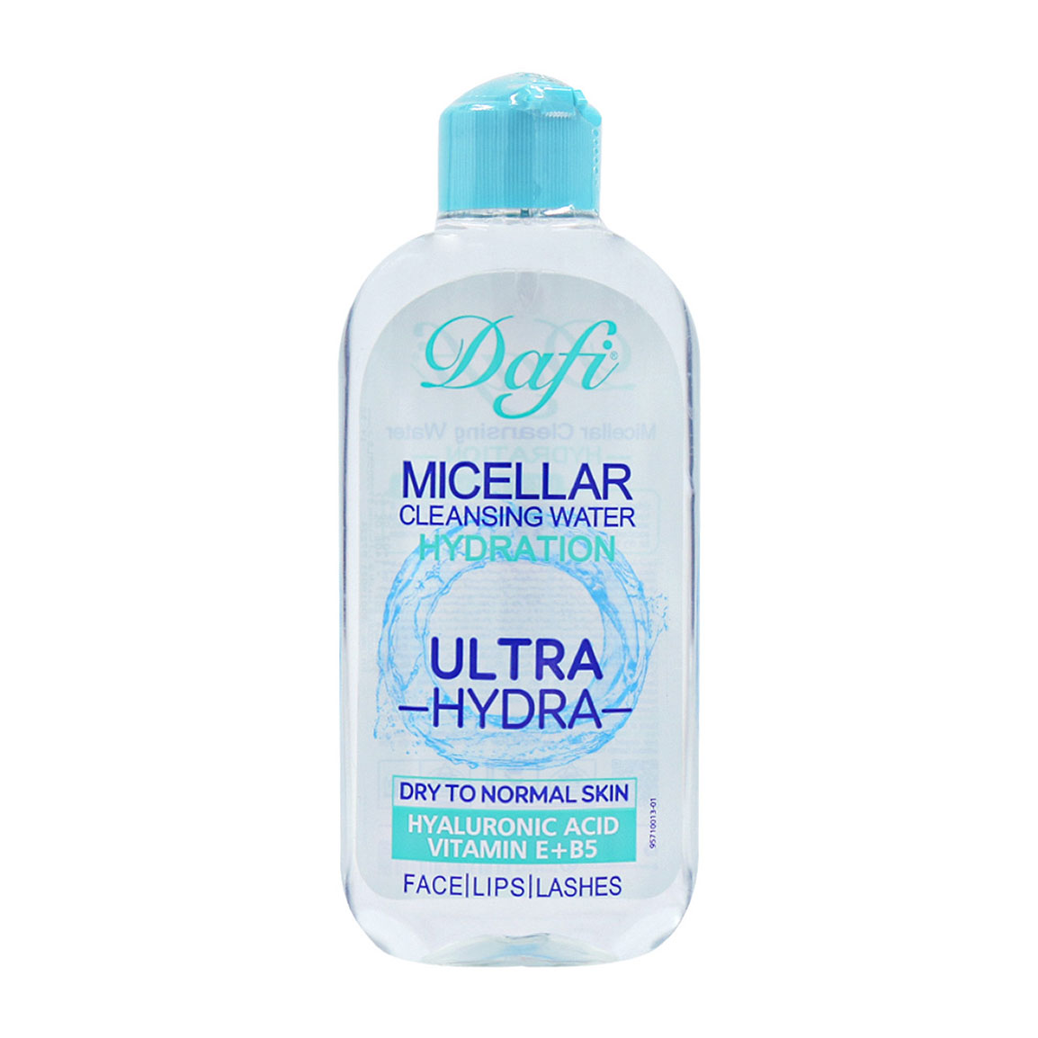 میسلار واتر مناسب پوست های خشک تا نرمال حجم 200 میلی لیتر Dafi Micellar Cleansing Water For Dry To Normal Skin 200ml