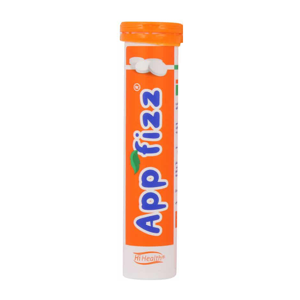 قرص جوشان افزایش انرژی مدل App Fizz با طمع پرتقال بسته 20 عددی Hi Health App Fizz 20 Effervescent Tablets