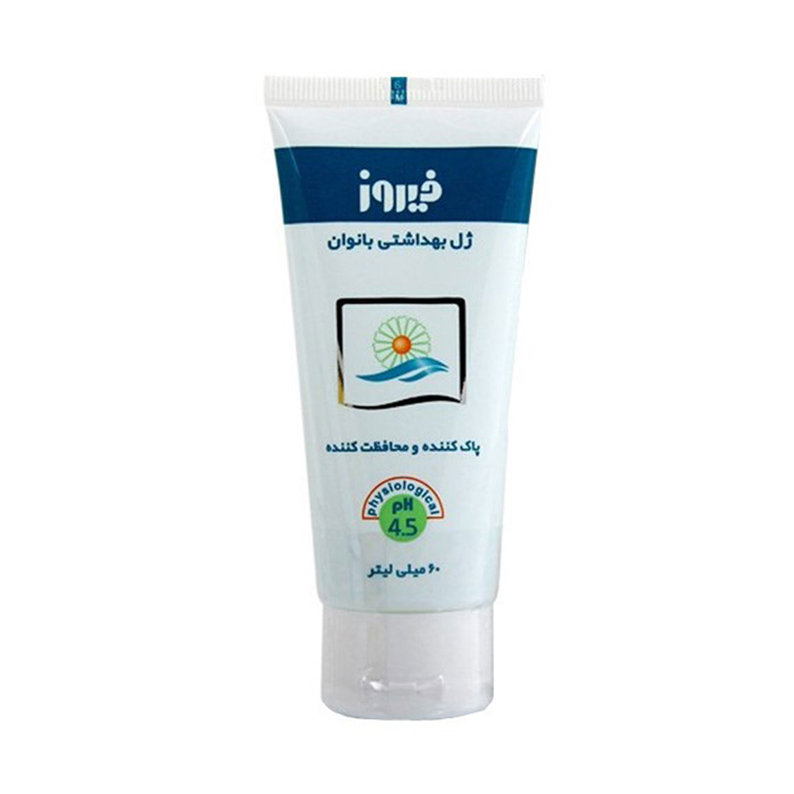 ژل بهداشتی بانوان حجم 60 میلی لیتر Firooz Intimate Cleansing Gel For Women 60ml