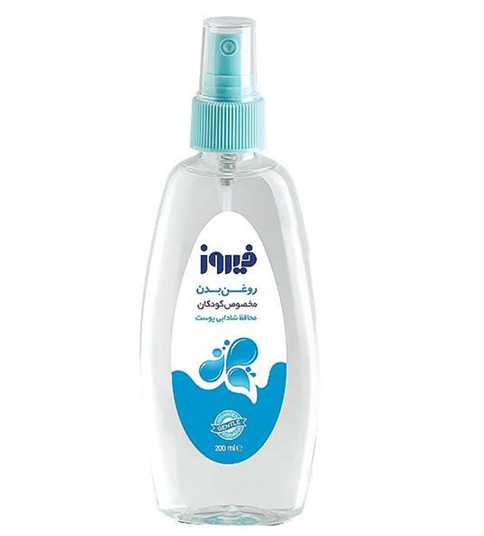 اسپری روغن بچه 200میل Firooz Moisturizing Baby Oil Spray