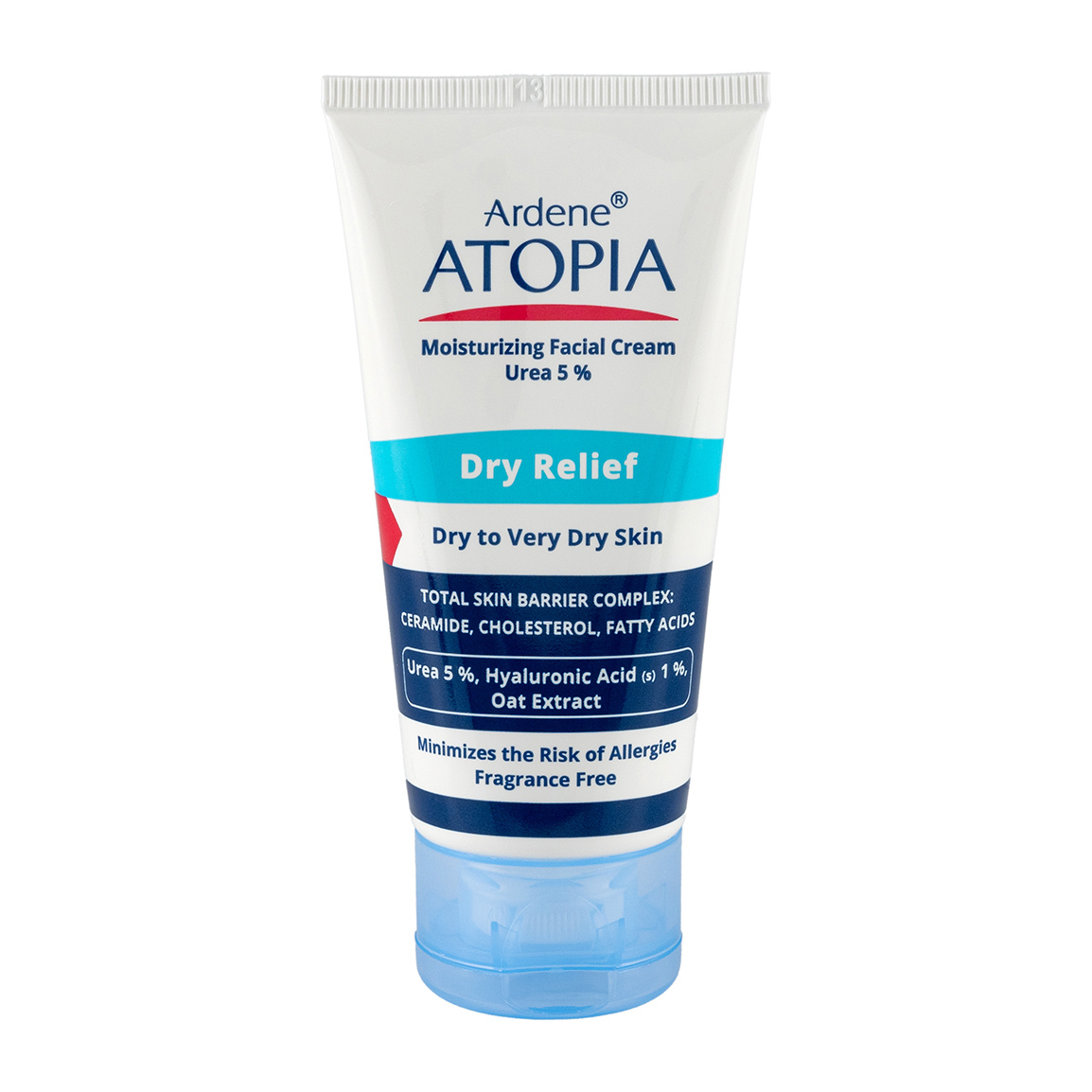 کرم مرطوب کننده قوی صورت مدل Dry Relief اتوپیا Ardene Atopia Urea Moisturizing Facial Cream 50ml