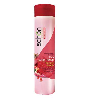نرم کننده حاوی عصاره انار schon Pomegranate hair conditioner