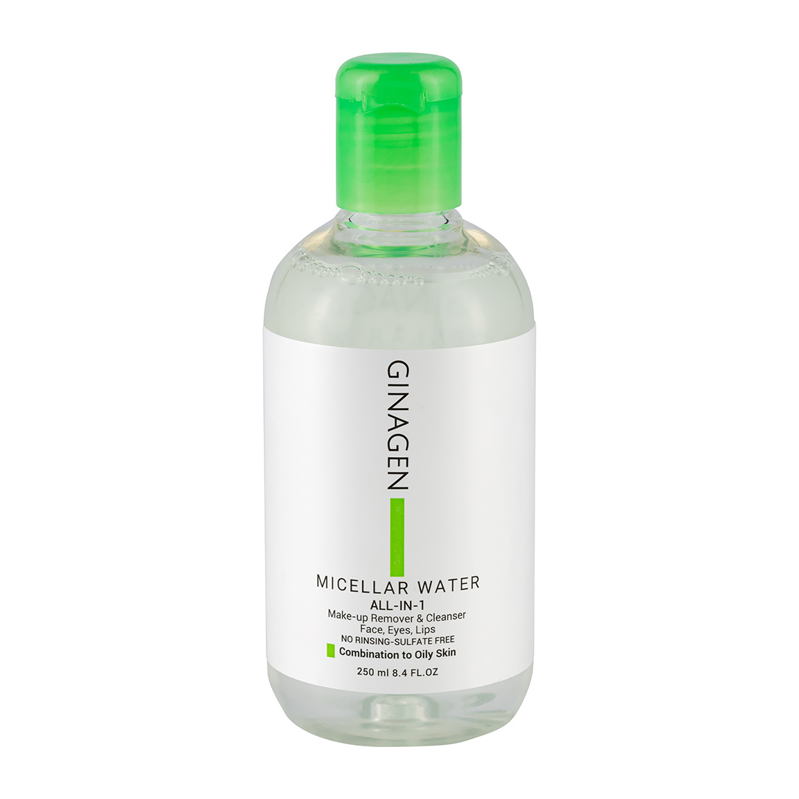 میسلار واتر پوست چرب 250 میلی لیتر Ginagen Micellar Water For Oily Skins 250 ml