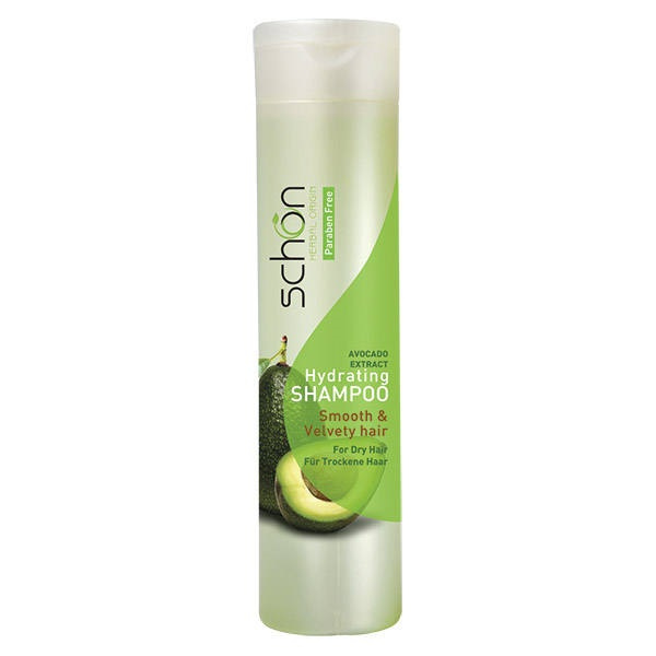 شامپو مرطوب کننده آووکادو مناسب موهای خشک 400میل Schon Avocado Shampoo