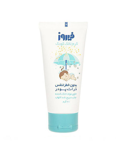 کرم تالک کودک 70میل Firooz Baby Liquid Talc 70ml