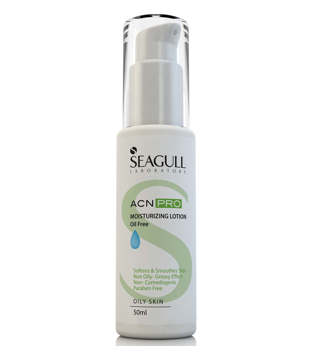 لوسیون مرطوب کننده پوست چرب seagull acn pro moisturizing oil free lotion