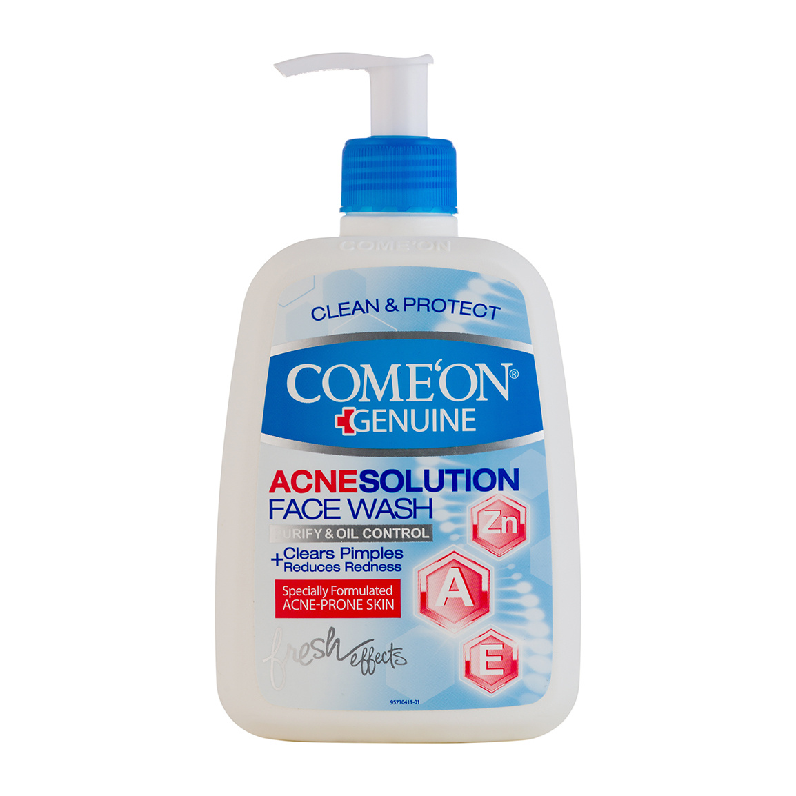 ژل شستشوی صورت مخصوص پوستهای چرب و جوشدار 500میل Comeon Daily Face Wash For Oily Skin 500ml