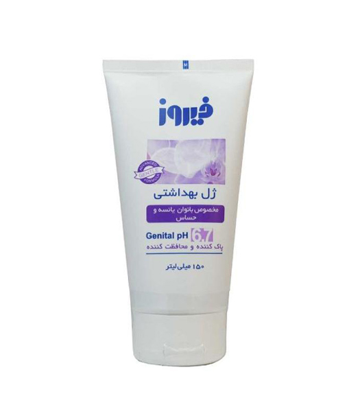 ژل بهداشتی مخصوص بانوان یائسه و حساس 150میل Firooz Intimate Cleansing Gel For Menopause And Sensitive Women 60ml