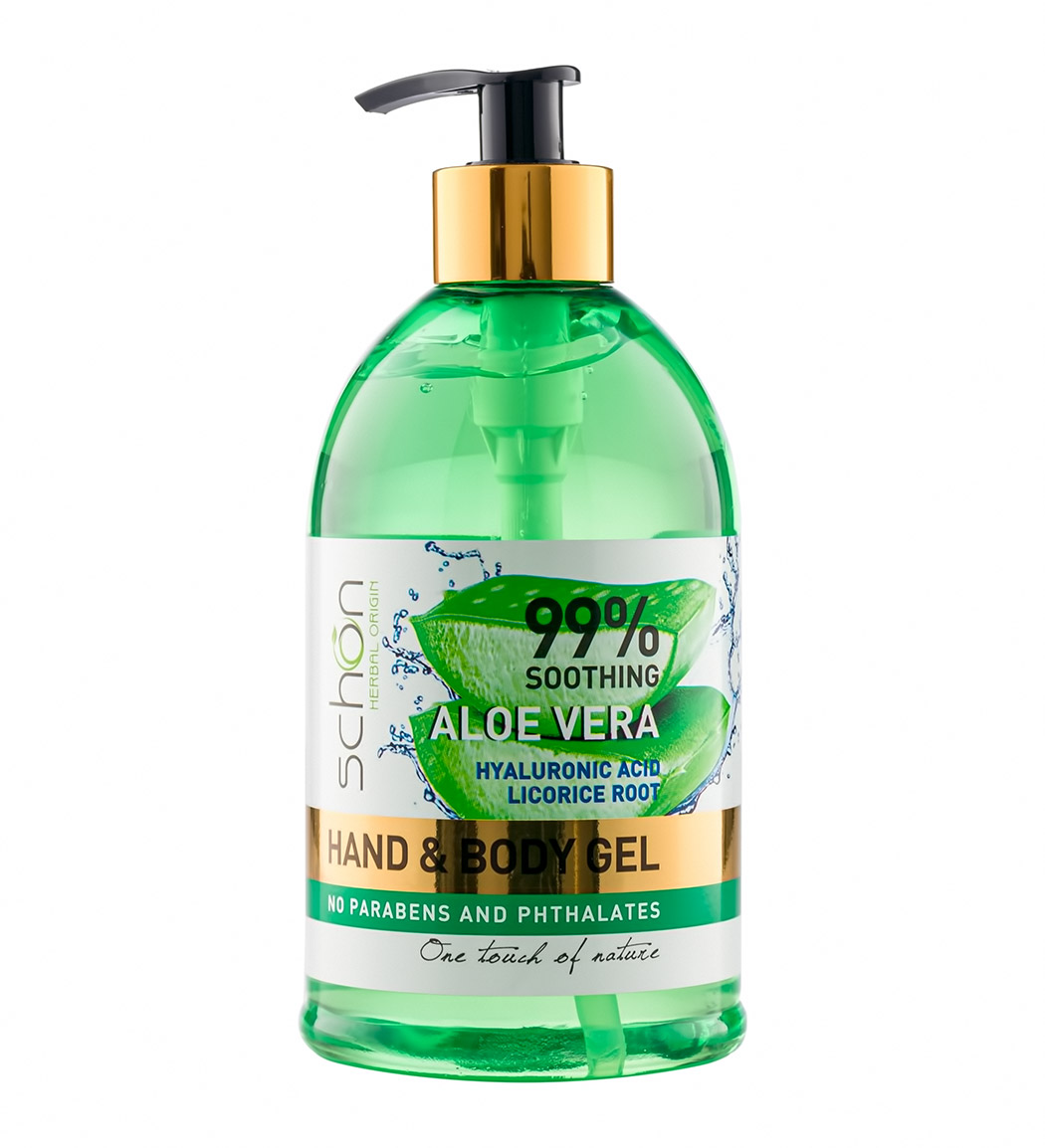 ژل آبرسان آلوئه ورا 500میل Schon Aloe Vera Gel 500ml