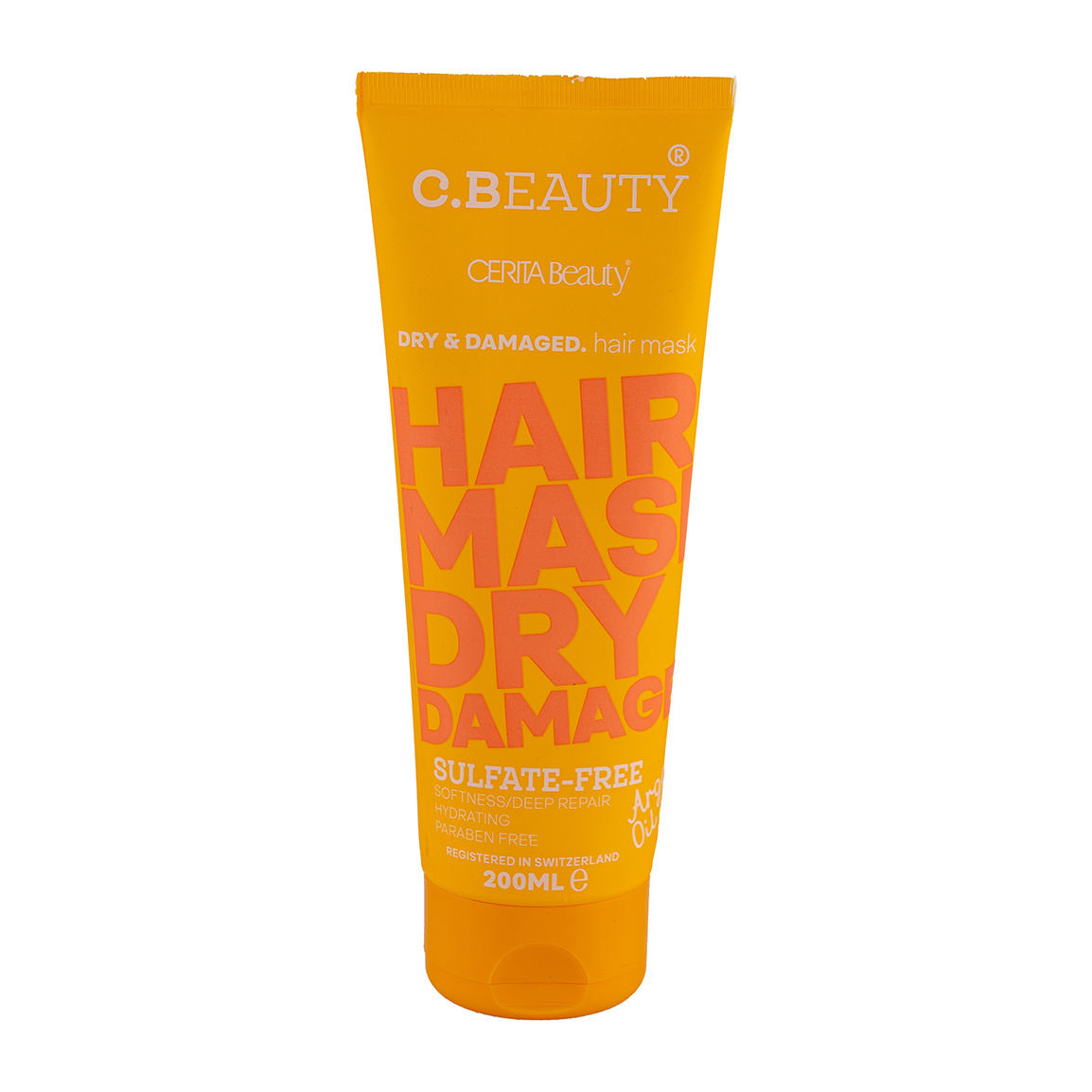 ماسک مو تیوپی فری سولفات مناسب موهای خشک و آسیب دیده 200میل Cerita Hair Mask For Dry And Damaged Hair 200ml
