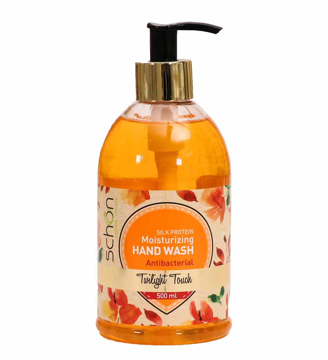 مایع دستشویی آنتی باکتریال شفاف مرطوب کننده مدل توآیلایت تاچ 500 میل Schon Twilight Touch Moisturizing Hand Wash 500ml