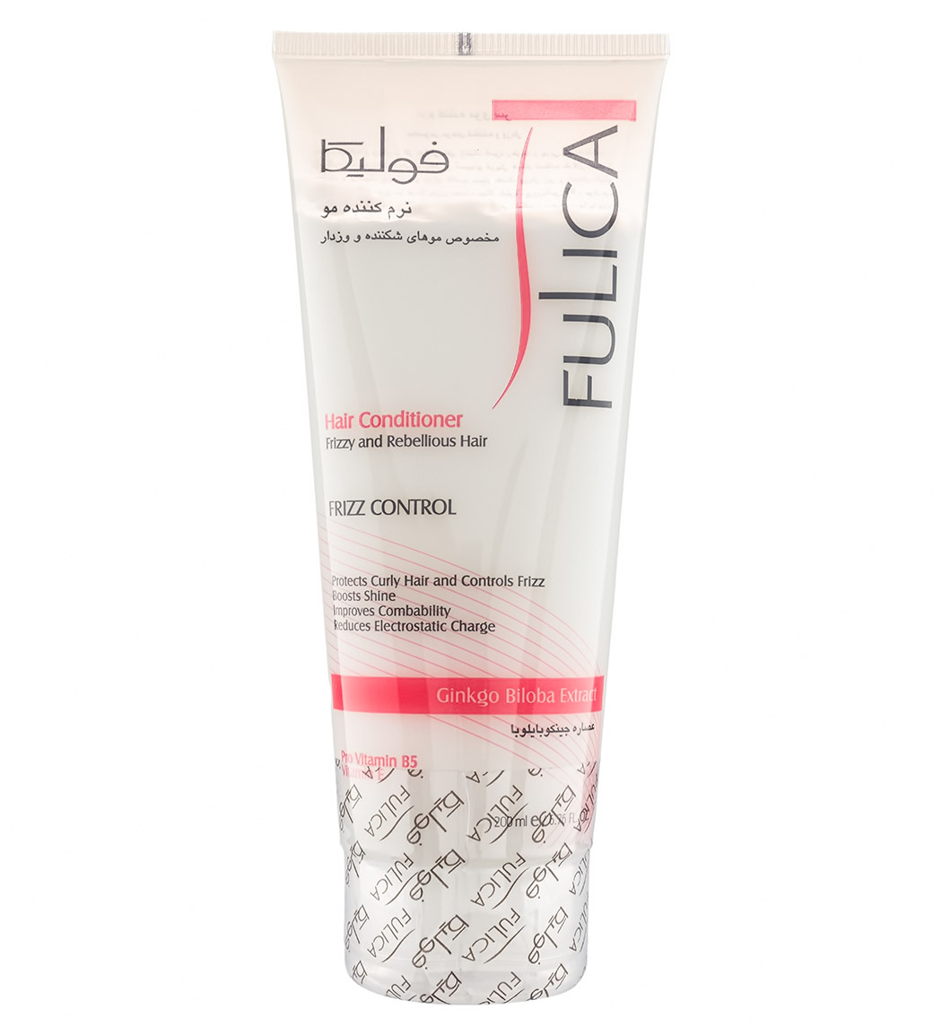 نرم كننده ضد وز موهای شکننده 200میل fulica frizzy hair conditioner
