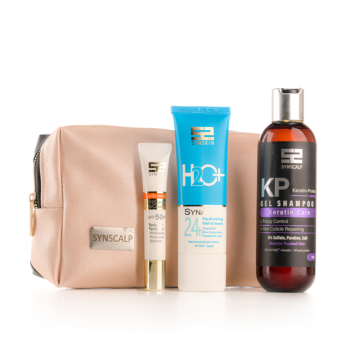 مجموعه مراقبت از پوست و مو مدل V29 به همراه کیف Syn Skin Hair And Skin Care Pack Number V29 With Bag