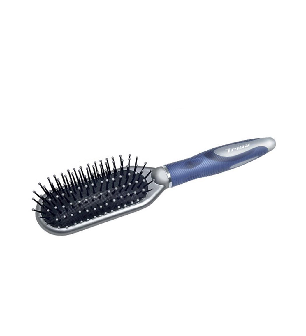 برس تخت متوسط پروفشنال هیراستایل براشینگ Trisa Professional Hair Style Brushing Medium Hairbrush
