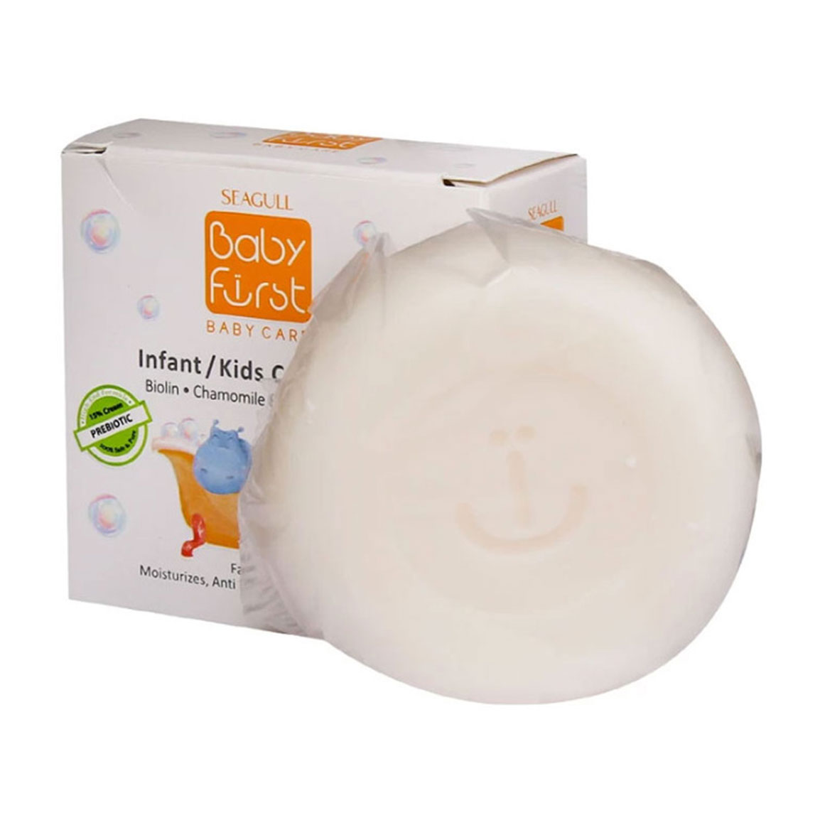 صابون بچه مدل بیبی فرست حجم 75 گرم Seagull Baby Baby Soap 75gr