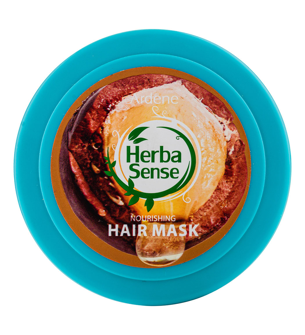 ماسک مو هرباسنس حاوی روغن آرگان و جوانه گندم مناسب موهای آسیب دیده و شکننده 250گرم Ardene Herba Sense Hair Mask Argan And Wheat Germ Oils 250g