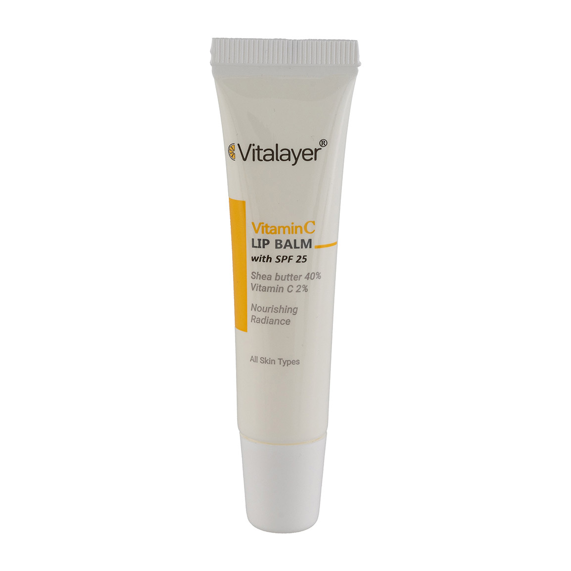 بالم لب مدل Vitamin C با SPF 25 حجم 15 میلی لیتر Vitalayer Vitamin C Lip Balm 15 ml