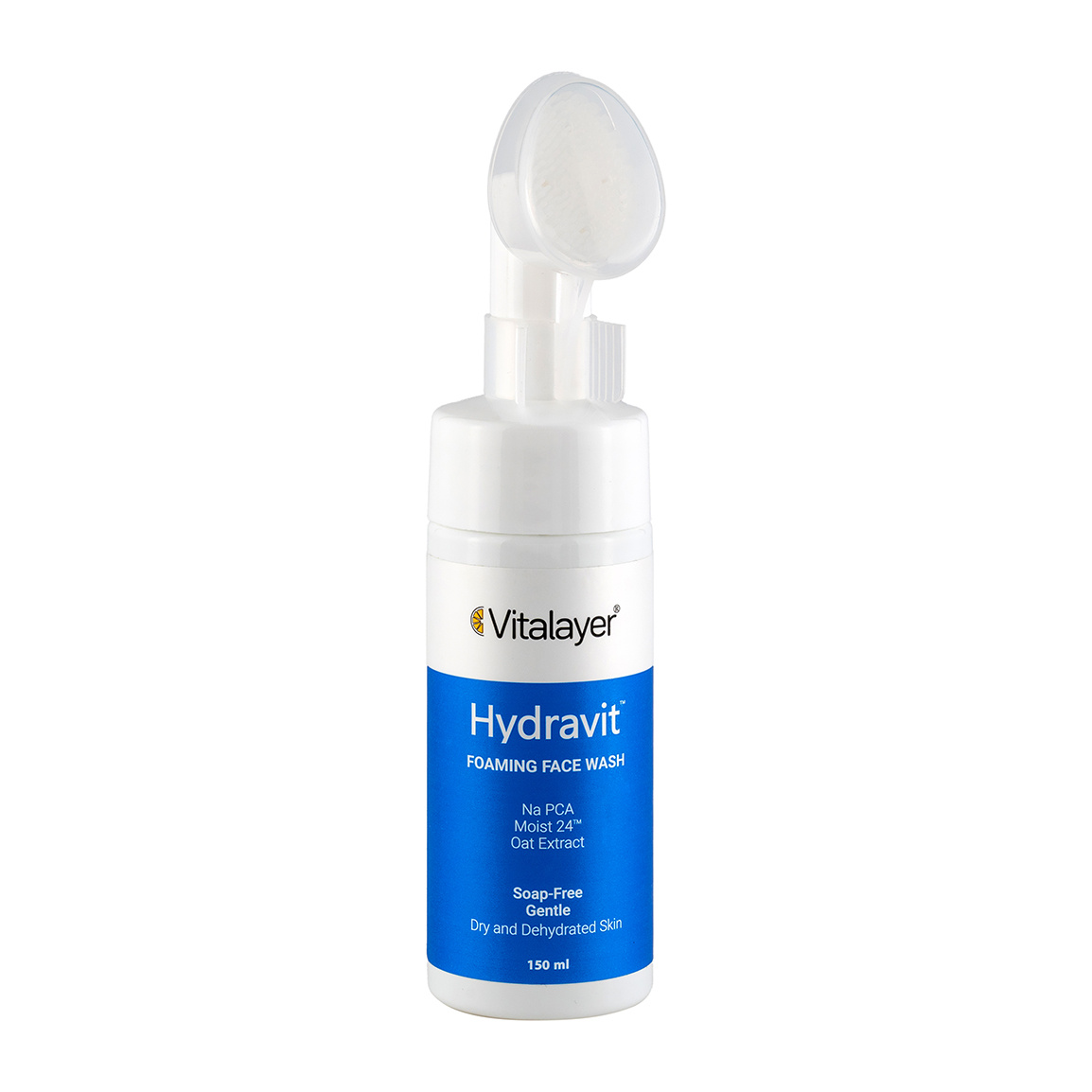 فوم شستشو مدل Hydravit مناسب پوست خشک و دهیدراته حجم 150 میلی لیتر Vitalayer Hydravit Foaming Face Wash For Dry And Dehydrated Skin 150 ml