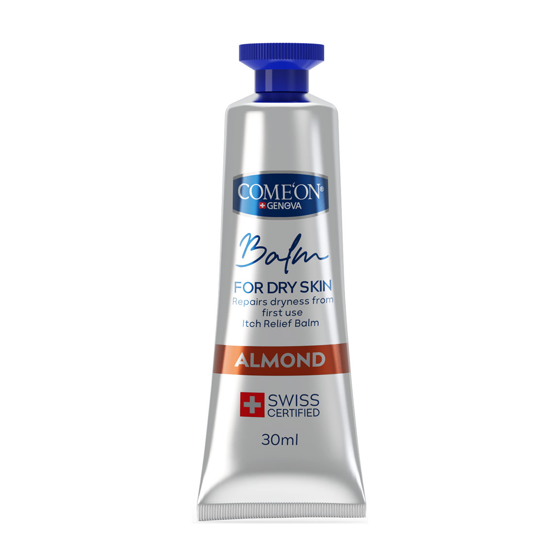 بالم دست حاوی روغن بادام مناسب پوست خشک حجم 30 میلی لیتر Comeon Almond Hand Balm For Dry Skin 30 ml