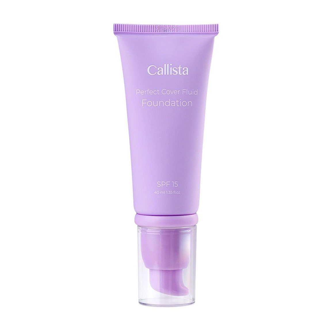 کرم پودر فلوییدی مدل Perfect Cover حجم 40 میلی لیتر Callista Perfect Cover Fluid Foundation 40 ml