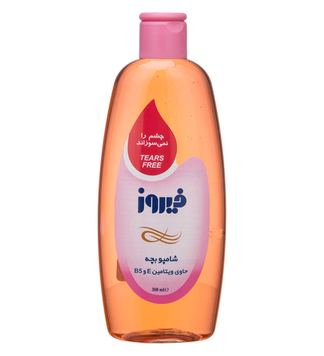 شامپو بچه حاوی ویتامین E و B5 حجم 300میل Firooz Vitamin E And B5 Baby Hair Shampoo 300ml