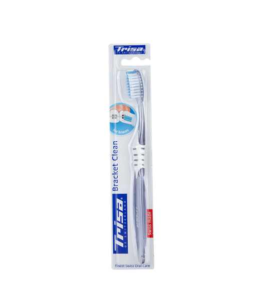 مسواک ارتودنسی ارسال با رنگ رندوم Trisa Bracket Clean Toothbrush