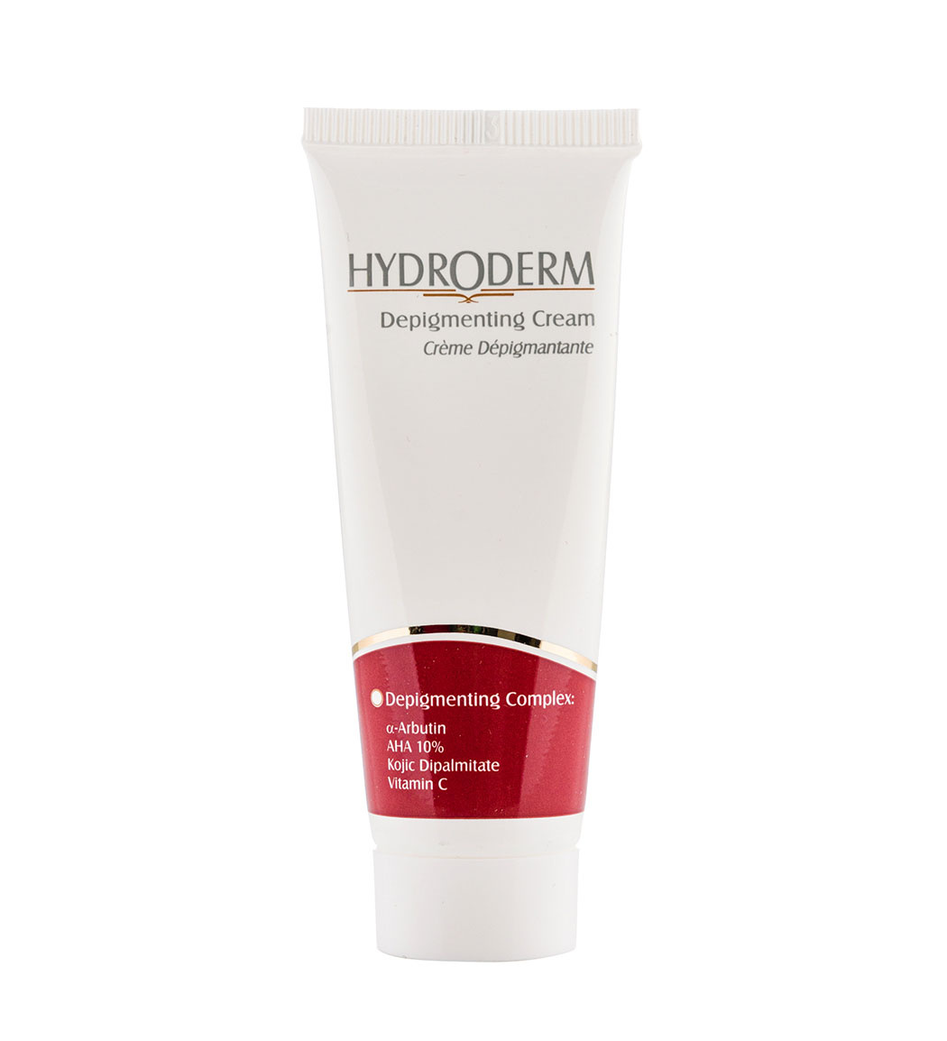 کرم روشن کننده صورت حاوی آلفا آربوتین 25میل hydroderm depigmenting cream
