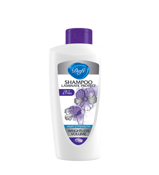 شامپو مناسب موهای چرب و نازک 550میل Dafi Weigthless Volume Oily And Thin Hair Shampoo 550ml