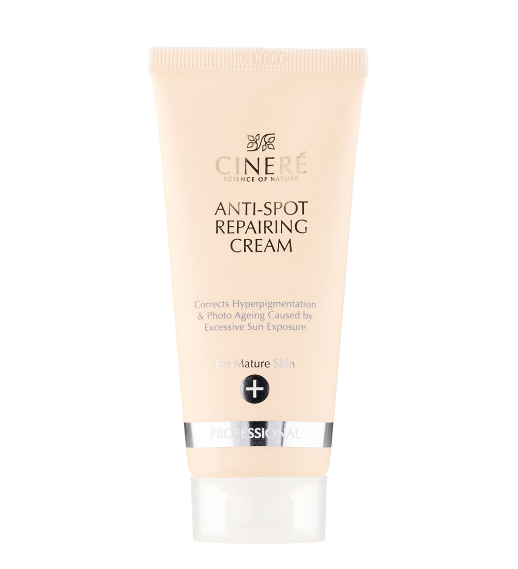 کرم ضد لک بالای 40 سال cinere anti spot repairing cream